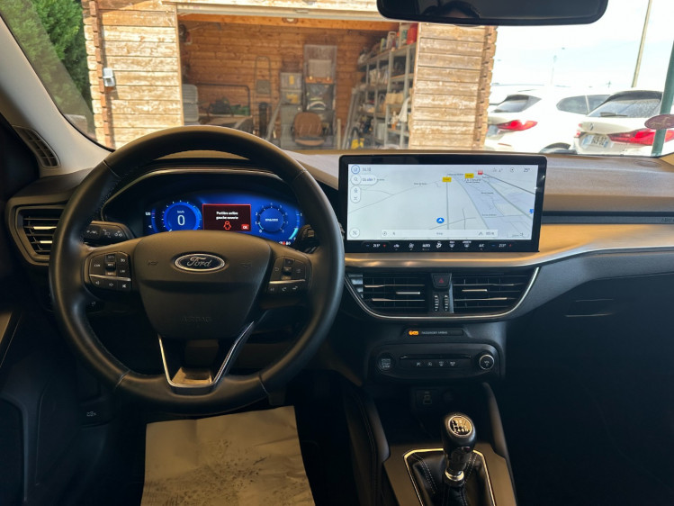 FORD FOCUS NOUVELLE 1.0 flexifuel (&eacute;thanol) 125cv mhev hybride titanium x business 5portes