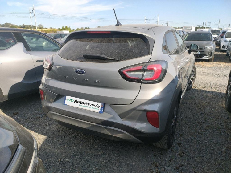 FORD PUMA 1.0 flexifuel (&eacute;thanol) 125cv mhev hybride titanium business + pack s&eacute;curit&eacute; int&eacute;grale