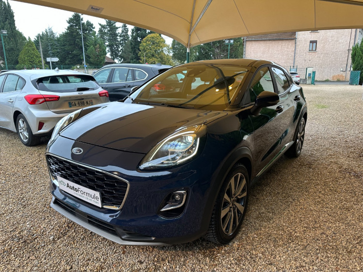 FORD PUMA 1.0 flexifuel (&eacute;thanol) 125cv mhev hybride titanium+pack confort