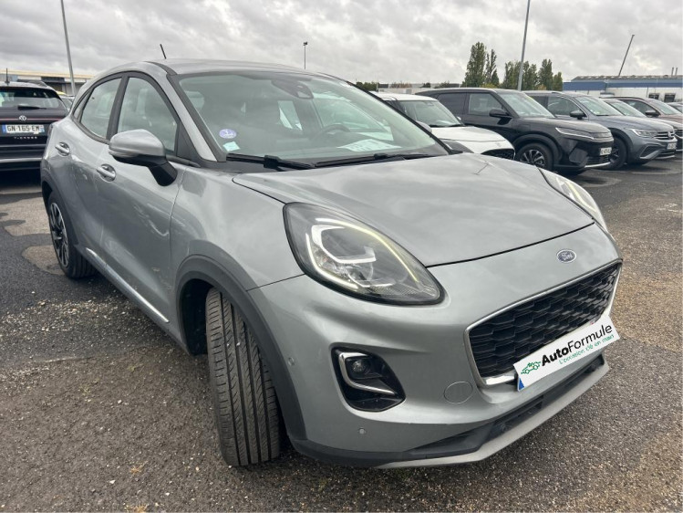 FORD PUMA 1.0 flexifuel(&eacute;thanol) 125cv titanium business + pack s&eacute;curit&eacute; int&eacute;grale