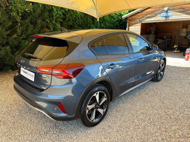 FORD FOCUS NOUVELLE 1.0 flexifuel (&eacute;thanol) 125cv mhev hybride active style + options (pack hiver + toit pano +...) 5portes
