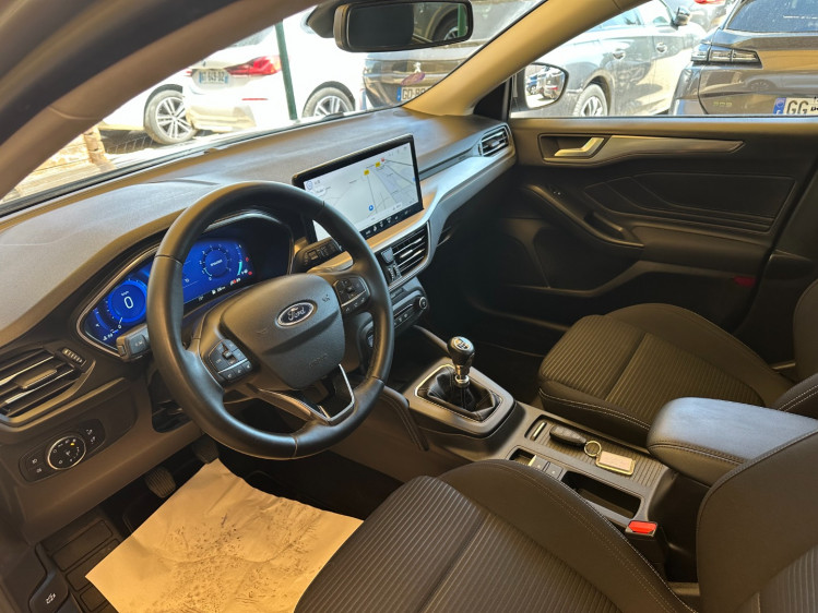 FORD FOCUS NOUVELLE 1.0 flexifuel (&eacute;thanol) 125cv mhev hybride titanium x business 5portes