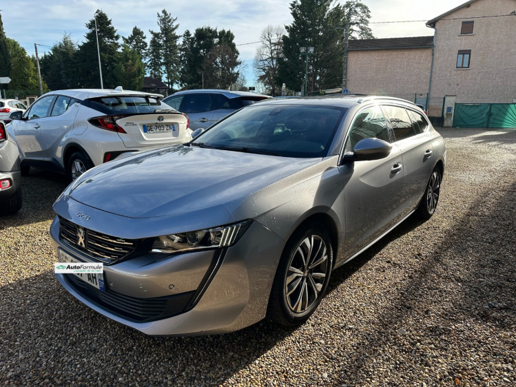 PEUGEOT 508 SW BREAK 1.5 bluehdi 130cv allure pack + options (coffre &eacute;lectrique + attelage + ...) eat8 boite auto