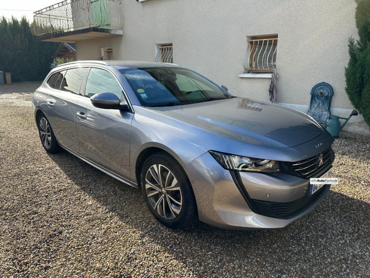 PEUGEOT 508 SW BREAK 1.5 bluehdi 130cv allure pack + options (coffre &eacute;lectrique + attelage + ...) eat8 boite auto