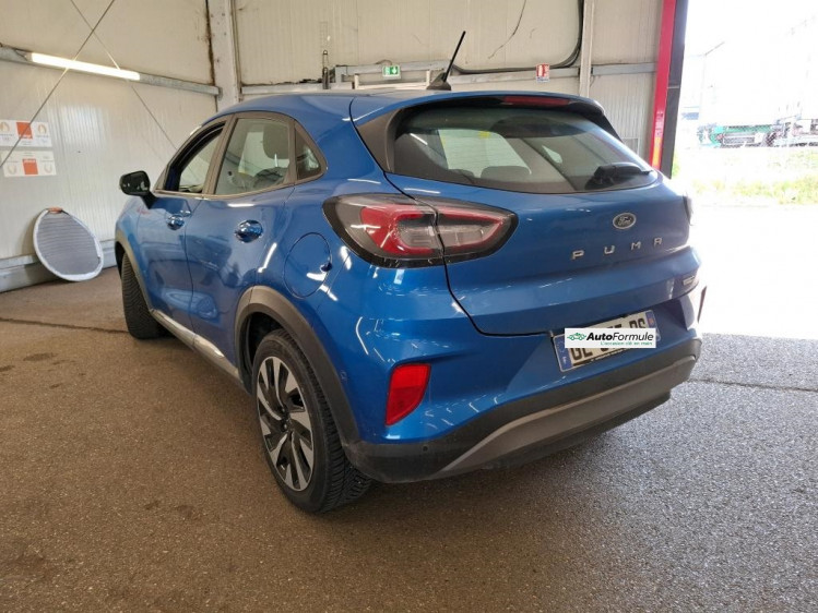 FORD PUMA 1.0 flexifuel (&eacute;thanol) 125cv mhev hybride titanium