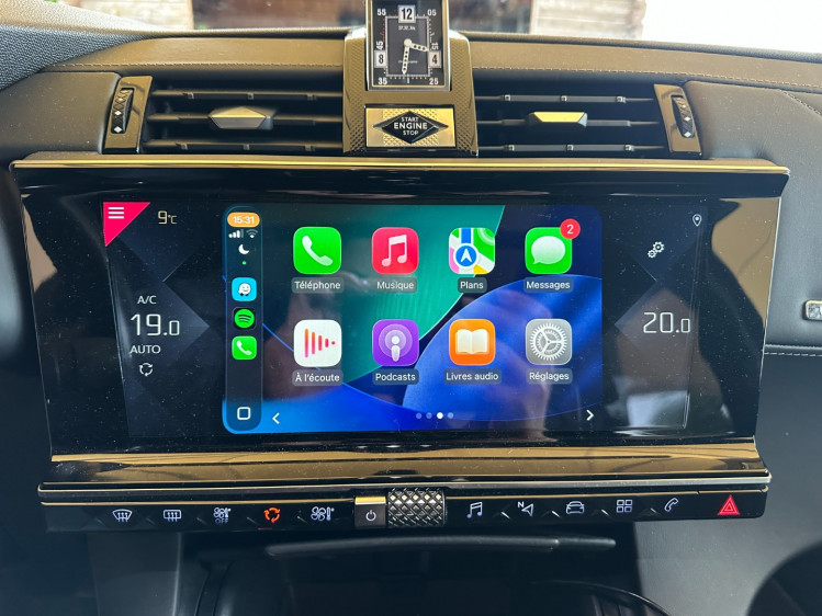 DS AUTOMOBILES DS7 CROSSBACK 1.6 essence 180cv rivoli + toit pano ouvrant + ... boite automatique eat8
