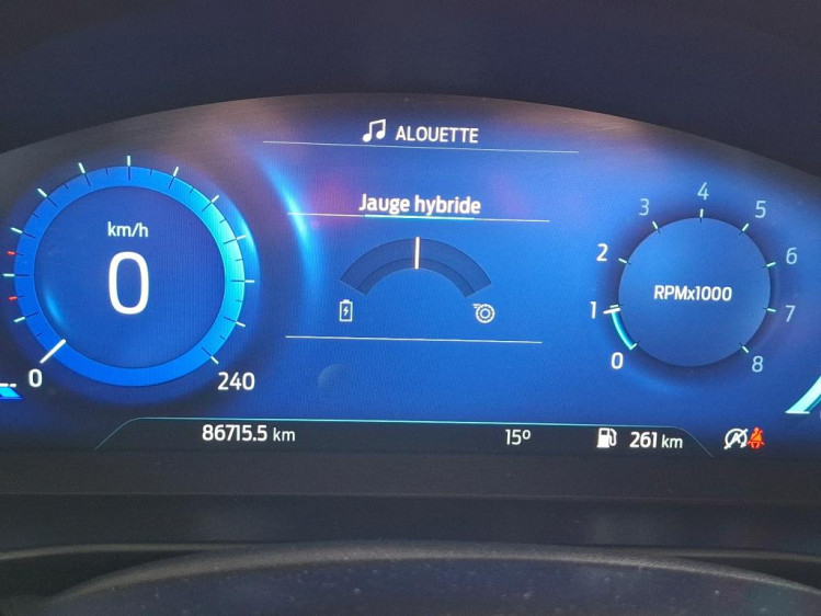 FORD FOCUS SW NOUVELLE 1.0 flexifuel hybrid 125cv &eacute;thanol titanium x business