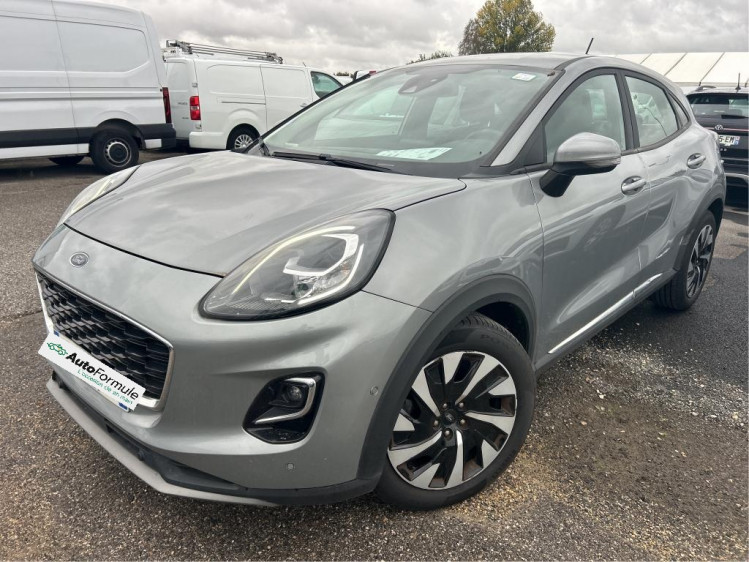 FORD PUMA 1.0 flexifuel(&eacute;thanol) 125cv titanium business + pack s&eacute;curit&eacute; int&eacute;grale
