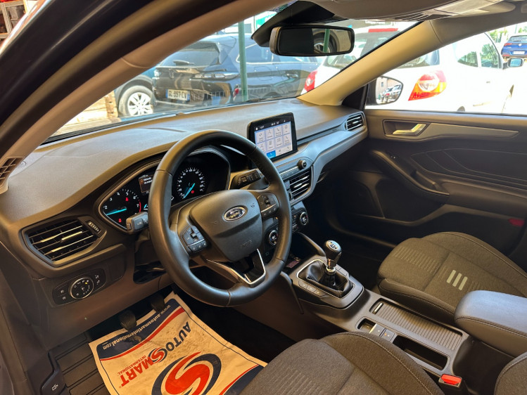 FORD FOCUS NOUVELLE 1.0 flexifuel (&eacute;thanol) 125cv mhev hybride active style + options (pack hiver + toit pano +...) 5portes