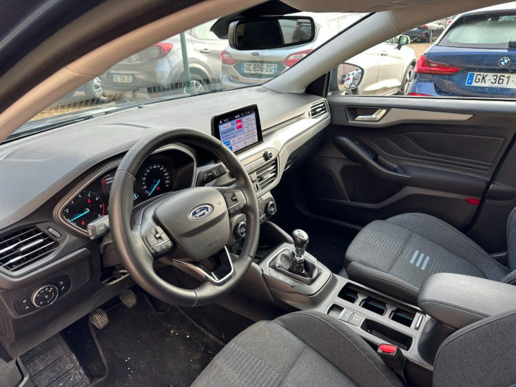 FORD FOCUS NOUVELLE 1.0 flexifuel (&eacute;thanol) 125cv mhev hybride active style + options (pack hiver + toit pano +...) 5portes